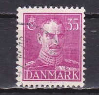 Denmark, 1944, King Christian X, 35ø/Purple, USED - Oblitérés