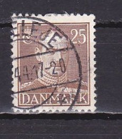 Denmark, 1943, King Christian X, 25ø, USED - Gebraucht