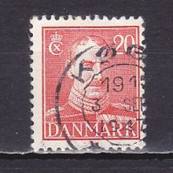 Denmark, 1942, King Christian X, 20ø, USED - Oblitérés