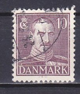 Denmark, 1945, King Christian X, 10ø/Bright Violet, USED - Used Stamps