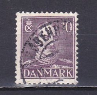 Denmark, 1942, King Christian X/Violet, 10ø, USED - Used Stamps