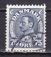 Denmark, 1941, King Christian X, 75ø, USED - Gebraucht