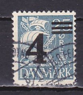 Denmark, 1934, Caraval/Overprint, 4ø On 25ø, USED - Used Stamps