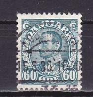 Denmark, 1939, Christian X, 60ø, USED - Usado