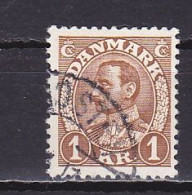 Denmark, 1939, Christian X, 1kr, USED - Used Stamps