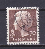 Denmark, 1974, Queen Margrethe II, 70ø/Brown, USED - Usado