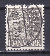 Denmark, 1933, Caraval/Hatched Background, 20ø, USED - Oblitérés