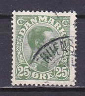 Denmark, 1925, King Christian X, 25ø, USED - Gebraucht