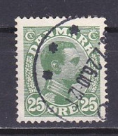Denmark, 1925, King Christian X, 25ø, USED - Used Stamps