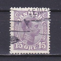 Denmark, 1913, King Christian X, 15ø/Violet, USED - Usati