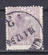 Denmark, 1913, King Christian X, 15ø/Grey Violet, USED - Gebruikt