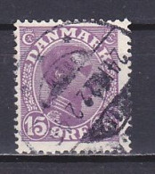 Denmark, 1913, King Christian X, 15ø/Violet, USED - Usado