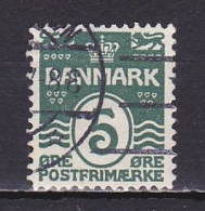 Denmark, 1912, Numeral & Wave Lines, 5ø, USED - Used Stamps