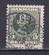 Denmark, 1907, King Frederik VIII, 5ø, USED - Oblitérés