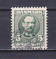 Denmark, 1907, King Frederik VIII, 5ø, USED - Gebruikt