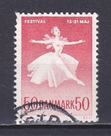 Denmark, 1965, Ballet & Musical Festival, 50ø, USED - Oblitérés