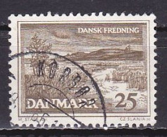 Denmark, 1964, Natural Preservation/R. Karup Landscape, 25ø, USED - Oblitérés