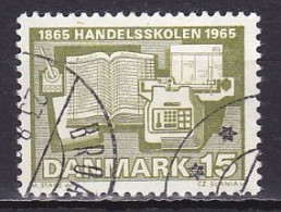 Denmark, 1965, Commercial School Centenary, 15ø, USED - Usati