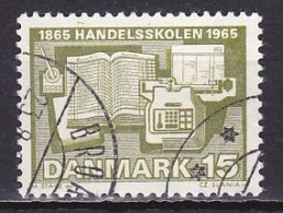 Denmark, 1965, Commercial School Centenary, 15ø, USED - Usado