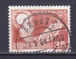 Denmark, 1963, Freedom From Hunger, 35ø/Fluorescent, USED - Used Stamps