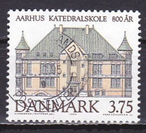 Denmark, 1995, Aarhus Cathedral School 800th Anniv, 3.75kr, USED - Gebruikt