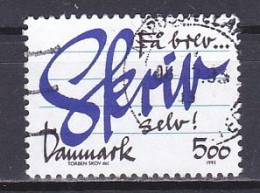 Denmark, 1993, Letter-writing Campaign, 5.00kr, USED - Gebruikt