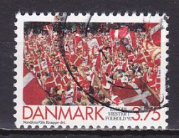 Denmark, 1992, Demark European Football Champions, 3.75kr, USED - Gebraucht