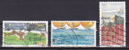 Denmark, 1992, Environmental Protection, Set, USED - Usado