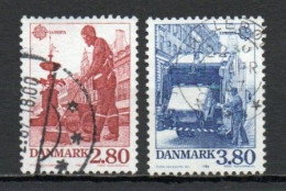 Denmark, 1986, Europa CEPT, Set, USED - Usati