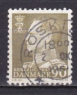 Denmark, 1961, King Frederik IX, 90ø, USED - Oblitérés