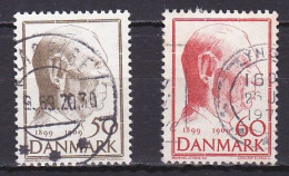 Denmark, 1969, King Frederik IX 70th Birthday, Set, USED - Usati