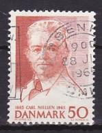 Denmark, 1965, Carl Nielsen, 50ø/Fluorescent, USED - Gebruikt