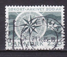 Denmark, 1984, Hydrographic Department Bicentenary, 2.30kr, USED - Gebraucht