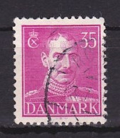 Denmark, 1945, King Christian X/Magenta, 35ø, USED - Gebraucht