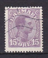 Denmark, 1913, King Christian X, 15ø, USED - Oblitérés