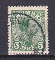 Denmark, 1913, King Christian X, 5ø, USED - Used Stamps