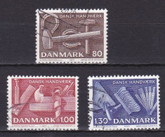 Denmark, 1977, Danish Crafts, Set, USED - Oblitérés