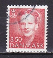 Denmark, 1990, Queen Margrethe II, 3.50kr, USED - Oblitérés