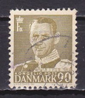 Denmark, 1953, King Frederik IX/Type III, 90ø, USED - Gebruikt