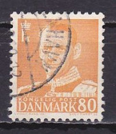 Denmark, 1953, King Frederik IX/Type III, 80ø, USED - Gebruikt