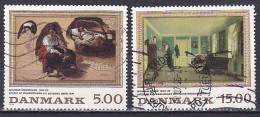 Denmark, 1994, Paintings, Set, USED - Used Stamps
