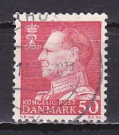 Denmark, 1965, King Frederik IX, 50ø/Fluorescent, USED - Oblitérés