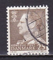 Denmark, 1963, King Frederik IX, 25ø, USED - Gebraucht