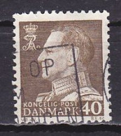 Denmark, 1965, King Frederik IX, 40ø/Fluorescent, USED - Oblitérés