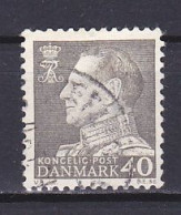Denmark, 1961, King Frederik IX, 40ø, USED - Used Stamps