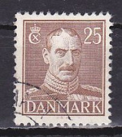 Denmark, 1943, King Christian X, 25ø, USED - Used Stamps