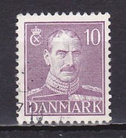 Denmark, 1945, King Christian X/Bright Violat, 10ø, USED - Oblitérés