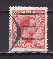 Denmark, 1926, King Christian X, 20ø, USED - Used Stamps