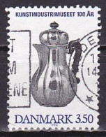 Denmark, 1990, Decorative Museum Art Centenary, 3.50kr, USED - Usati