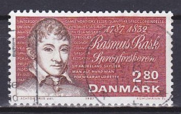 Denmark, 1987, Rasmus Rask, 2.80kr, USED - Used Stamps